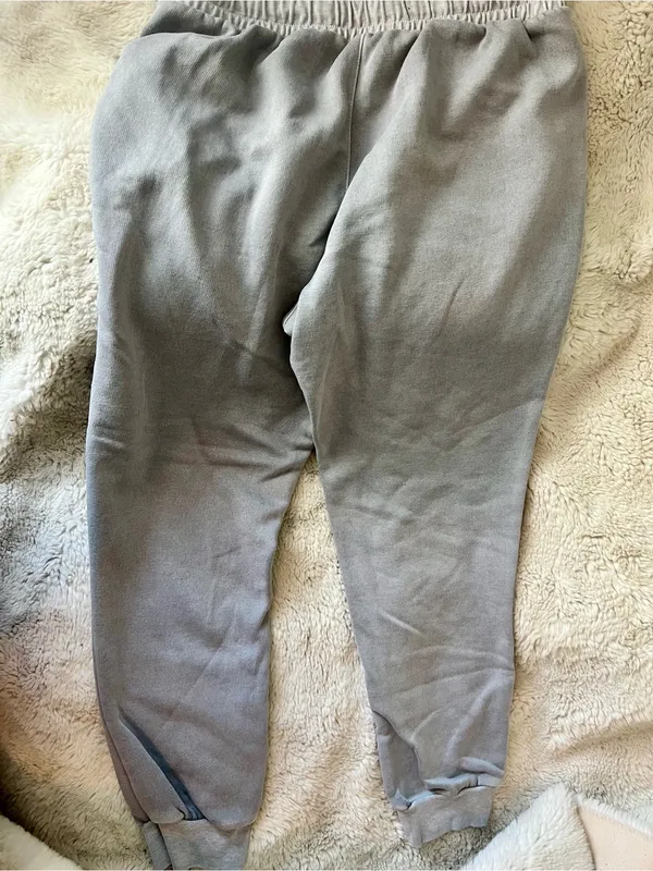NEW Varsity Gray Sweatpants Jogger with White 'NATIONALS' Dance Graphic - Image 4