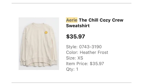 Aerie Distressed Sweater - Image 6