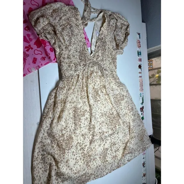 Sienna Sky Floral Smocked Mini Dress – XS - Image 2
