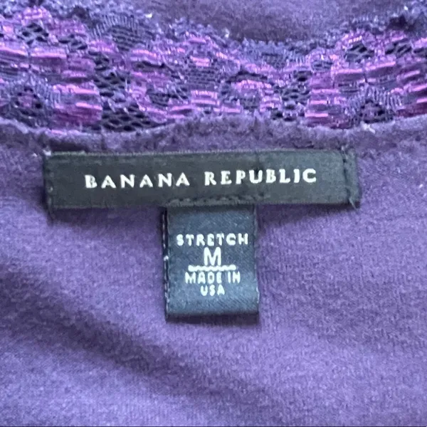 Banana‎ Republic Purple Top - Image 2