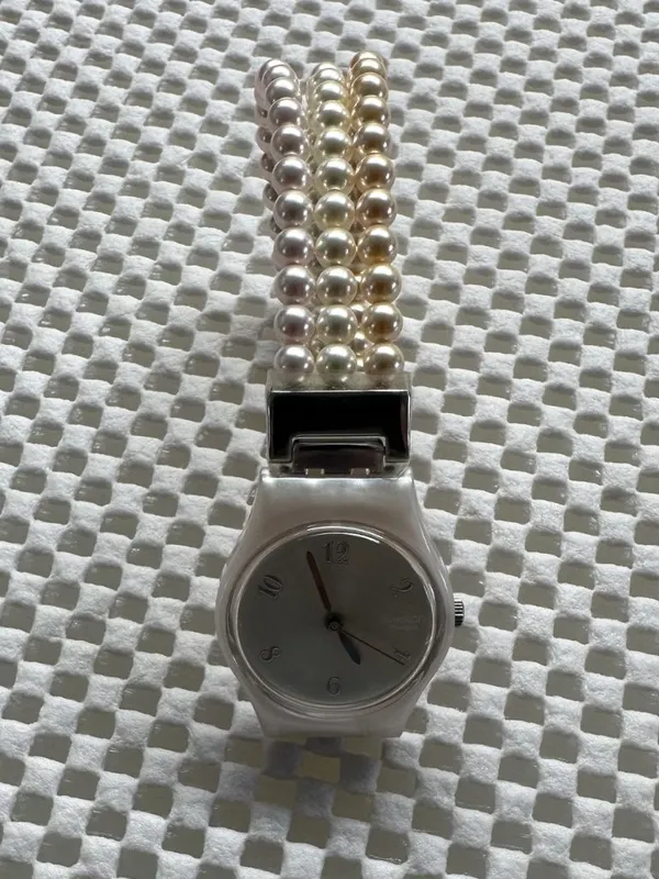 Swatch Watch Pearl Tension LP123 Vintage 2004 - Image 5