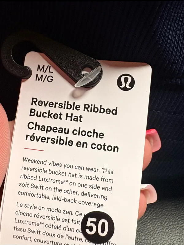 Lululemon Reversible Ribbed Bucket Hat. - Image 5