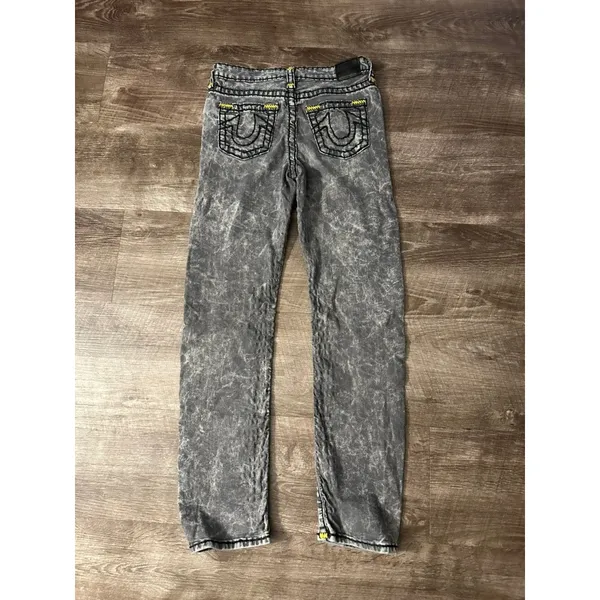 True Religion Geno Slim With Yellow Accents size 12 - Image 8