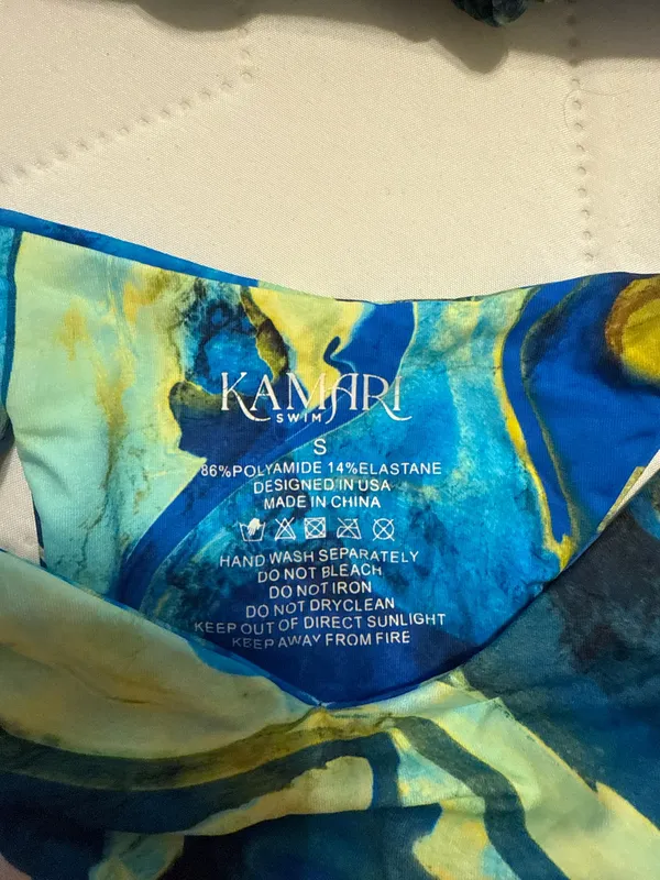 Kamari swim bikini set Blue Size XS/S - Image 2