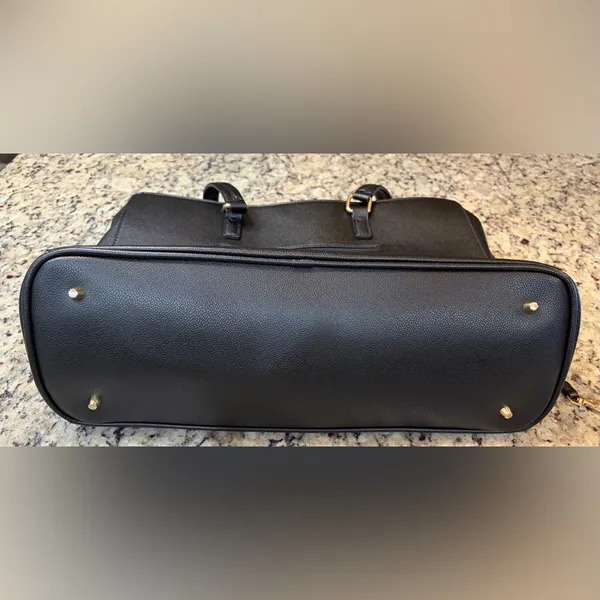 Black Laptop Shoulder Bag, 15.6" - Image 10