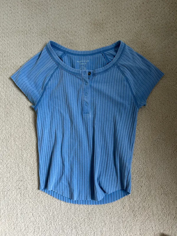 American Eagle Henley Tee - Image 2