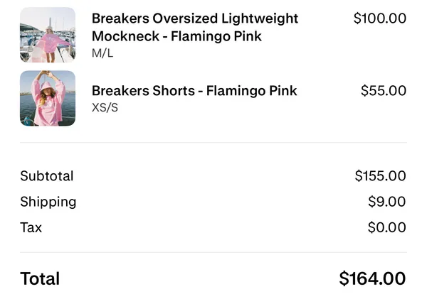 Fancy D set Pink Size XS - Image 3