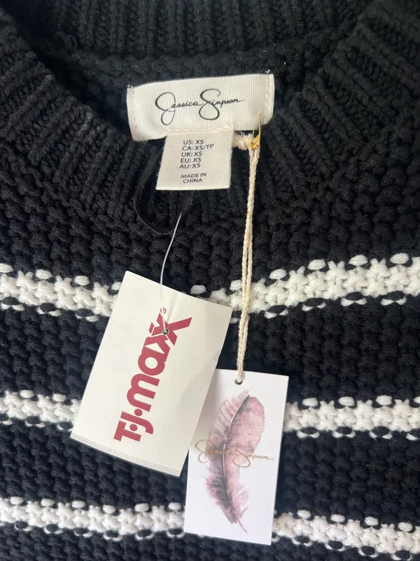 Sweater Tank Top Black Size XS - Image 3