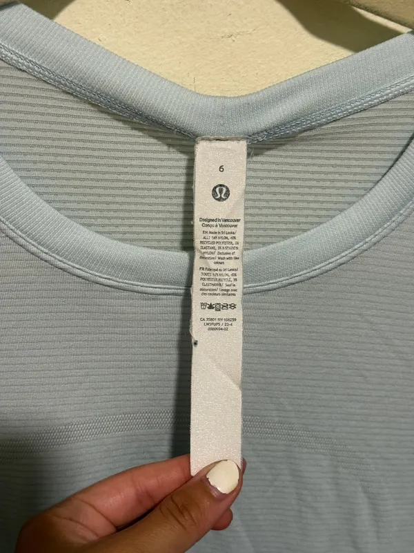 Lululemon Swiftly Long Sleeve - Image 4