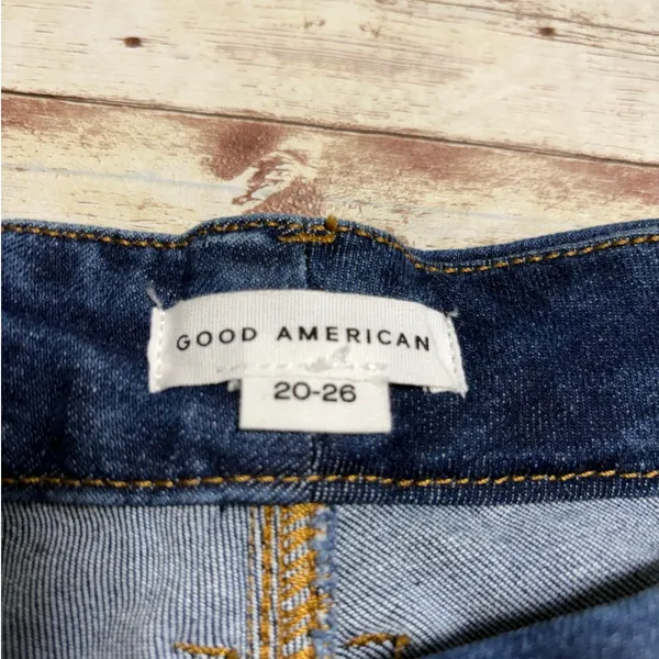 Good American Always Fits Classic Jeans Size 20-26 Skinn High Rise Sculpting - Image 4