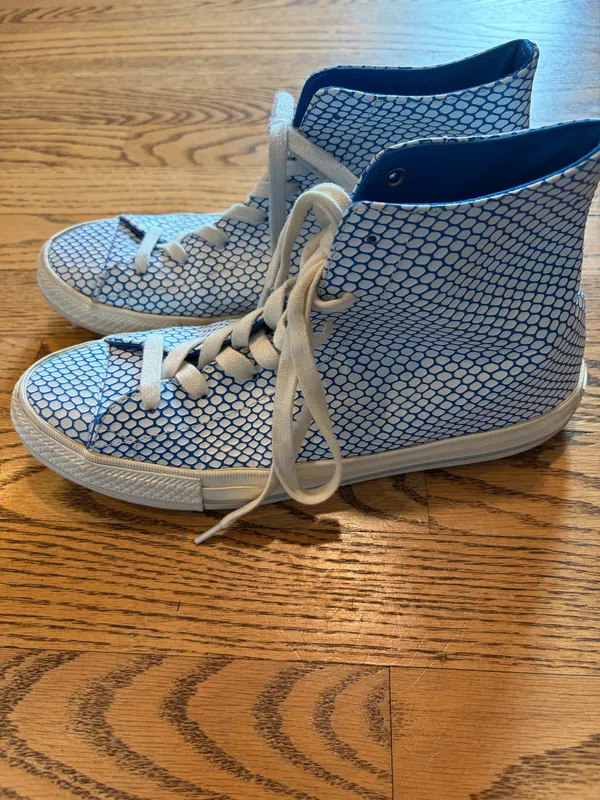 Converse Chuck Taylor All Star Sneakers Gemma White Blue - Image 2