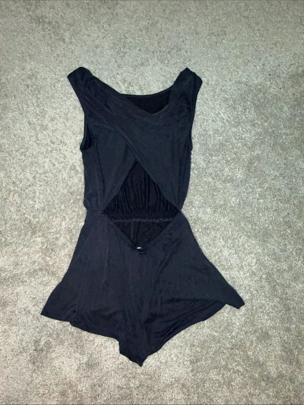 Silence + Noise Gray Lounge Romper - Size Small - Image 3