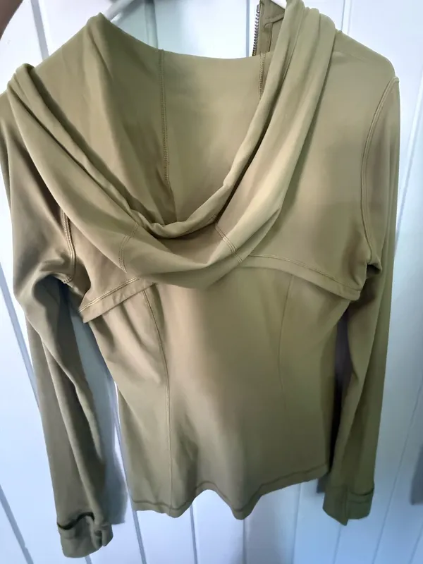 Olive Green Lululemon Align Jacket - Image 3