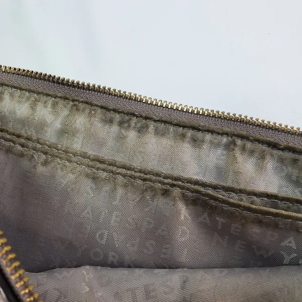 Kate Spade New York Leila Womens Leather‎ Triple Gusset Crossbody Bag Taupe Nude - Image 5
