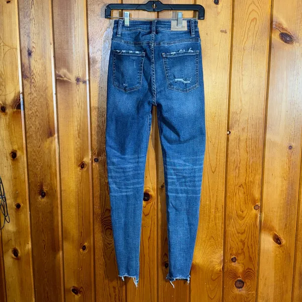 BKE Dark Blue Ankle Jeans Billie slim fit high rise jeans size 24 ankle skinny - Image 6