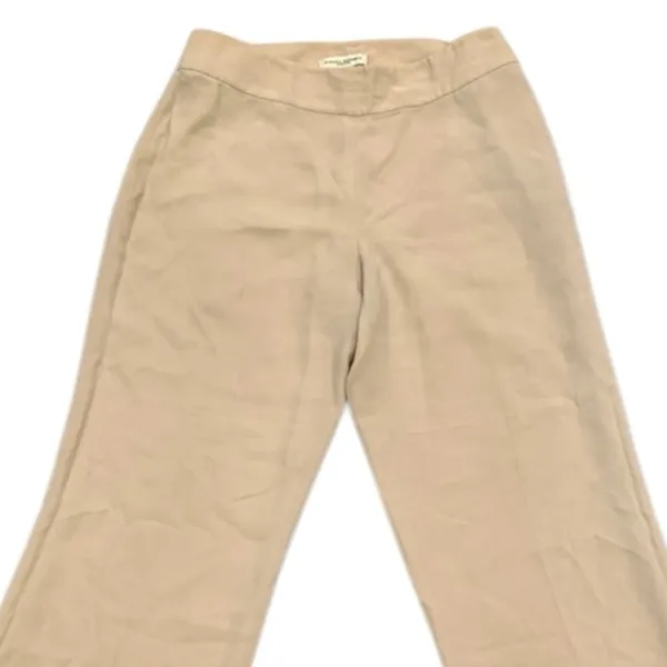 Banana Republic Womans Camden Tan Wide Leg Dress Pants Size 10 - Image 6
