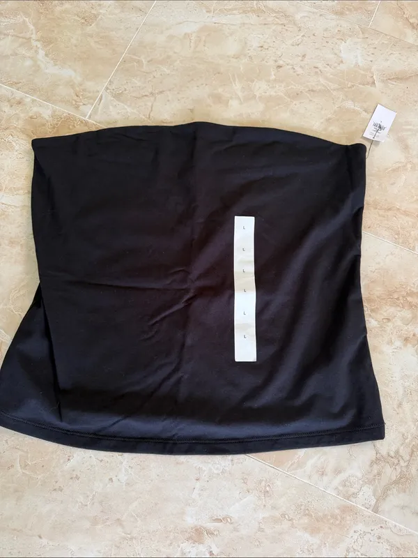 Banana Republic Black Strapless Tube Top - Soft Stretch NWT - Image 3