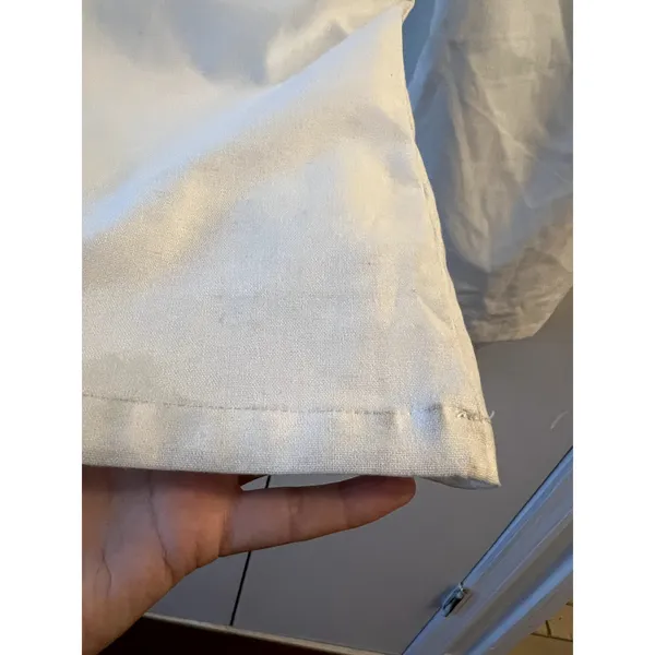 Princess Polly Two Lovers Linen Low Rise Pants White Size 6 New - Image 10