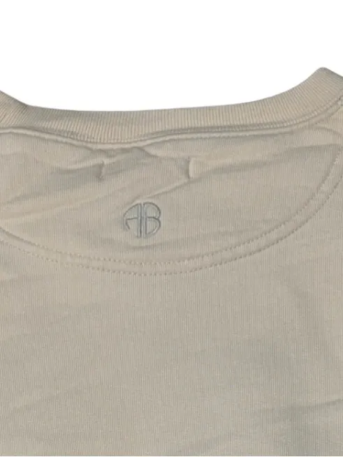 ANINE BING Ramona University Sweatshirt Crewneck XS Collegiate Logo EST 2012 - Image 6