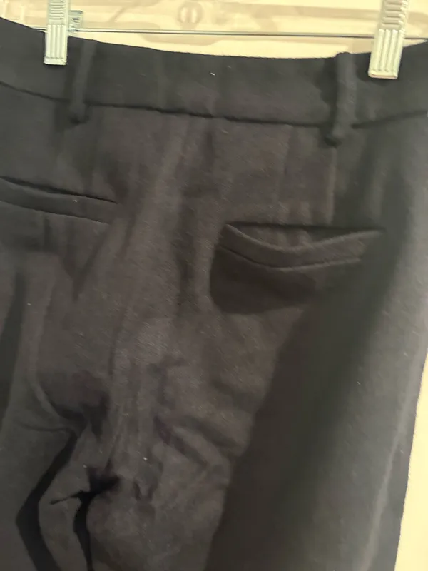 Amour Vert Taper Fit Pant Wool Navy XS New - Image 6