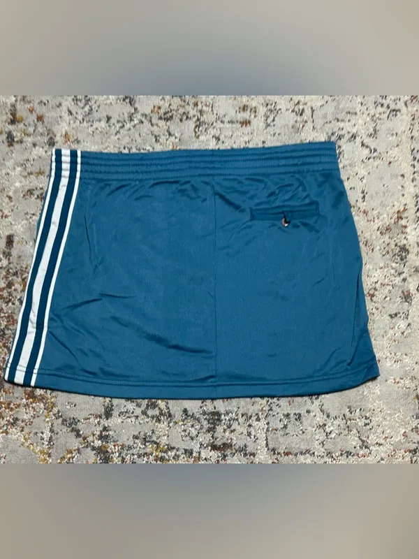Vintage Abercrombie & Fitch mini skirt size Small blue - Image 3