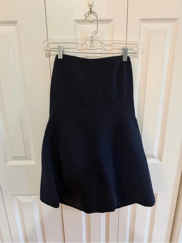 Meshki Neeka Strapless Bow Back Mini Dress Navy XL NWT - Image 3