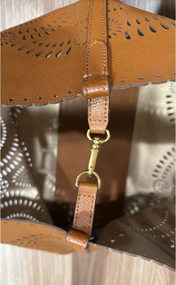 Ralph Lauren Laser Cut Tote Bag - Image 4