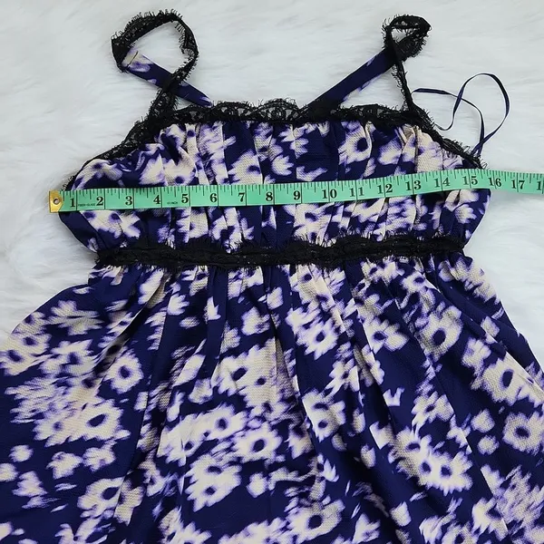 Urban Outfitters NWT Eliana Strappy Back Floral Babydoll DRESS Small‎ - Image 6