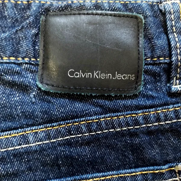 Vintage Inspired Retro Calvin Klein Dark Flare Jeans 6 preppy classic designer - Image 7