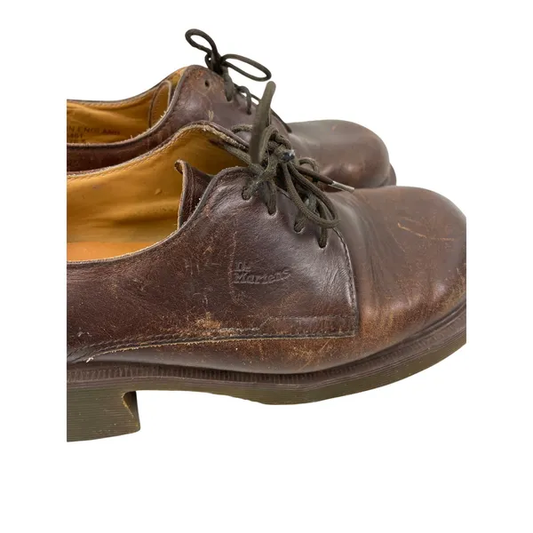 Dr. Martens 8461 Brown Distressed Leather Lace Up Chunky Platform Oxford Shoes 5 - Image 7