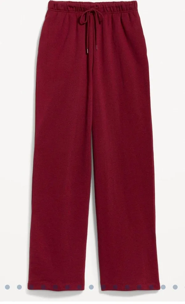 wide leg sweatpants - Image 3