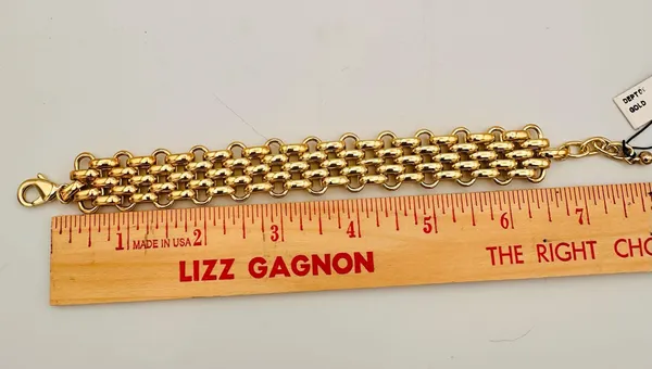 Anne Klein Gold-Tone Chain Bracelet - Image 9