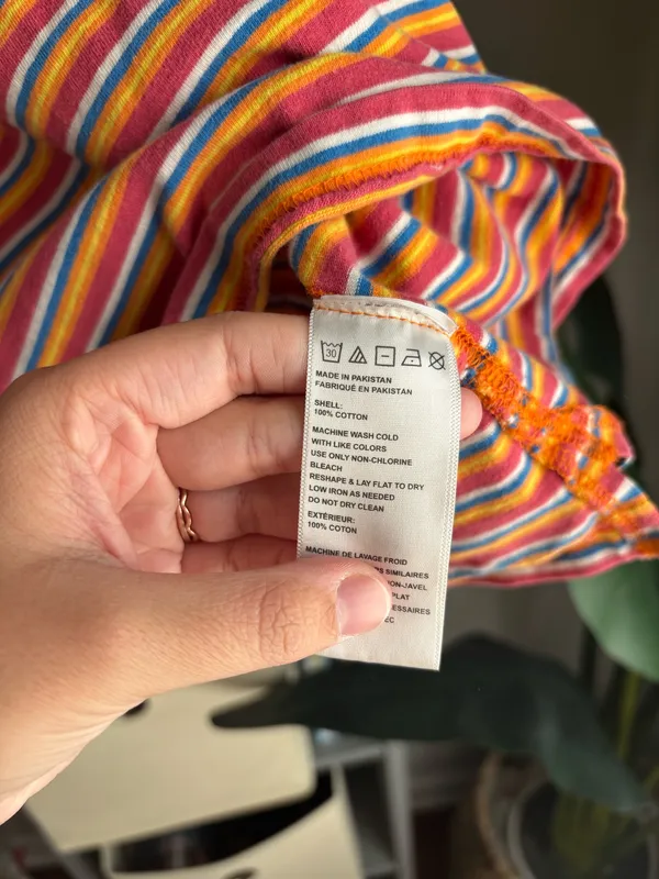 urban outfitters cotton striped ringer tee - Image 4