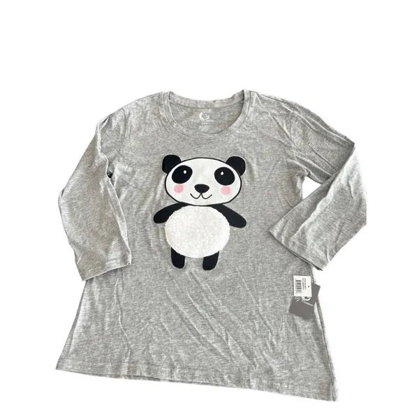 Panda pajama top size M Gray Size M - Image 2