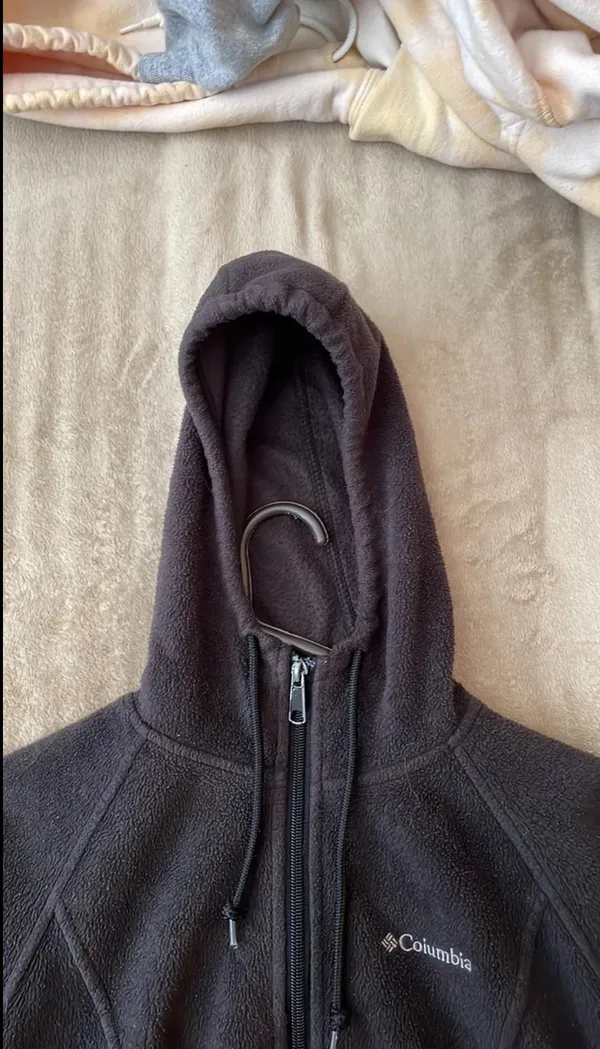 Columbia Black Zipup Fleece - Image 3