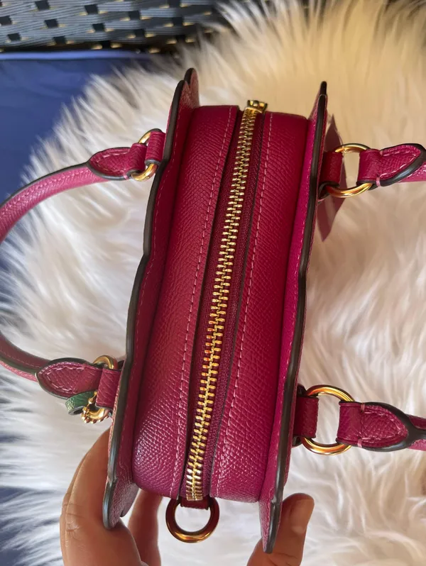Coach Raspberry Crossbody Bag CR252 - Image 8