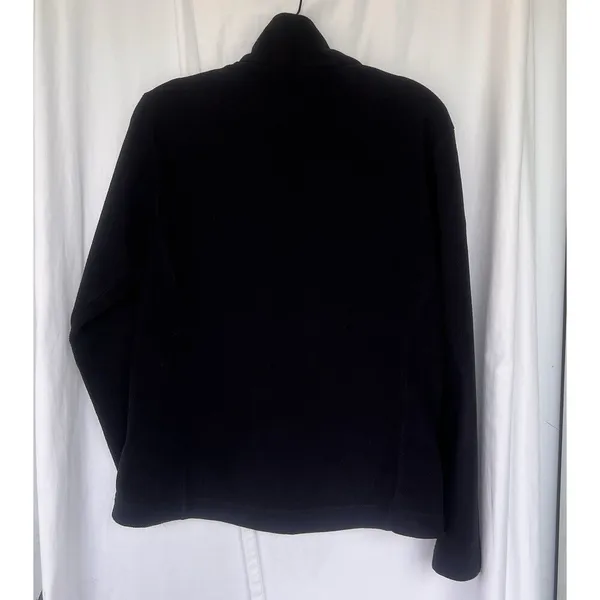 Patagonia Better Sweater M Womens Black Full Zip Fleece Jacket CRITTERCISM Logo - Image 4