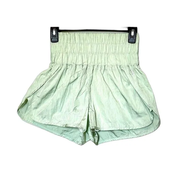 FP Movement The Way Home Shorts Green Small Athletic Running Free people - Image 2