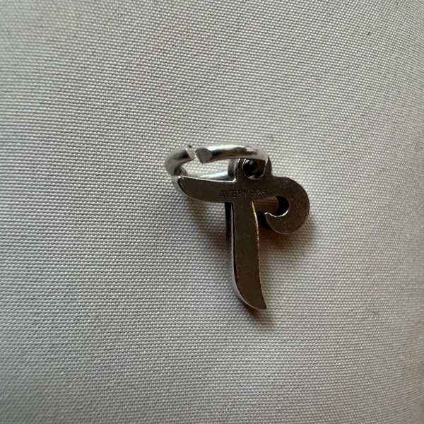 James Avery Script Initial Charm T - Image 3