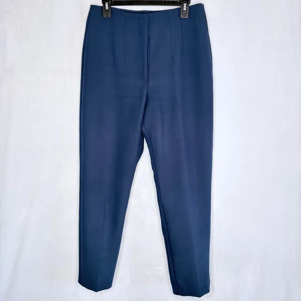 Abercrombie & Fitch Navy Forme Straight Pants - Image 3