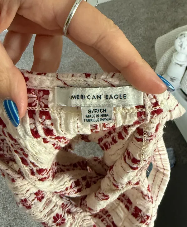 American Eagle Tank Top Crop Top - Image 5