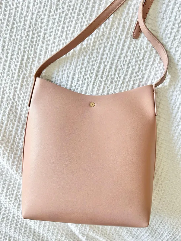Anthropologie SAMARA Apple leather medium crossbody shoulder bag - Image 3