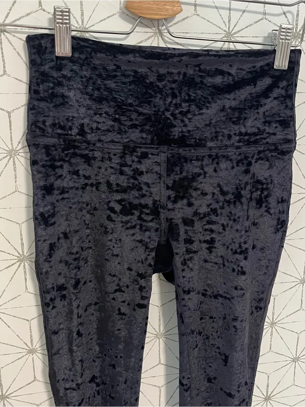 Lululemon Wunder Lounge High-Rise Tight 28" *Crushed Velvet Black - Image 3