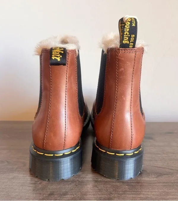Dr. Martens Leonore Faux Fur Lined Women's Pull On Boot Size 10 SKU#243177 - Image 5