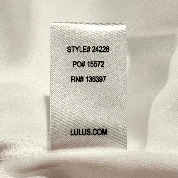 Lulus White Lace Boho Maxi Dress Small Wedding Bridal Cottagecore Romantic Flowy - Image 5