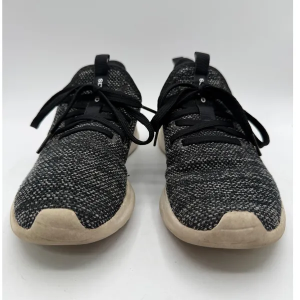 Adidas Cloudfoam Pure Running Shoes Women's 6.5 Black/Grey DB0694 - Image 3