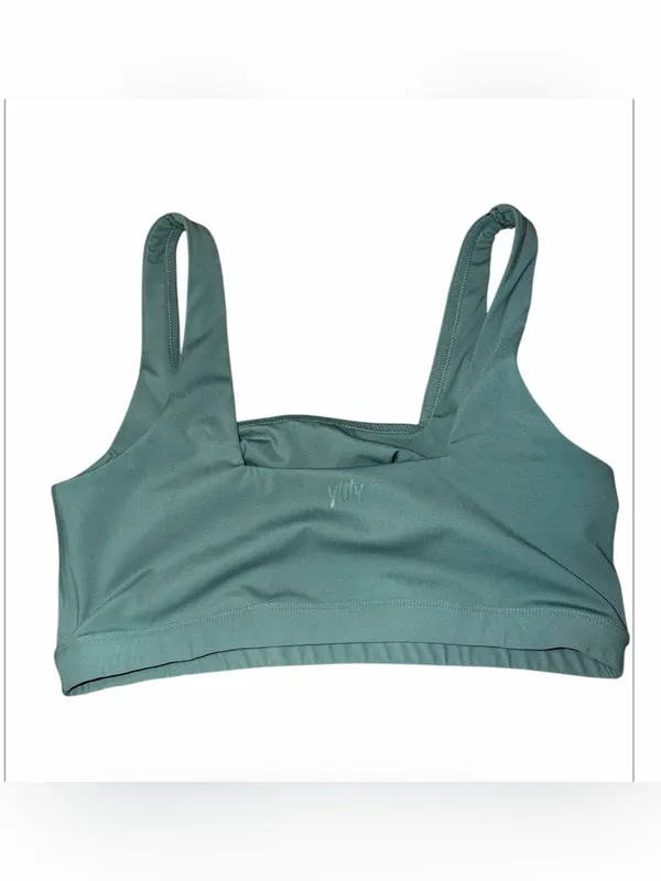 YITTY Dusty Sage Square-Neck Sports Bralette - Image 4