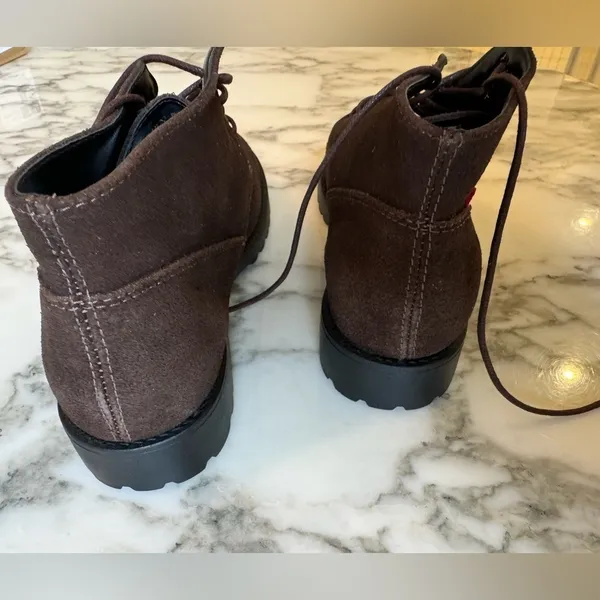 NWOT Marc Joseph Brown Suede Leather Spring Street Bootie Sz 6 No Box sold out - Image 9