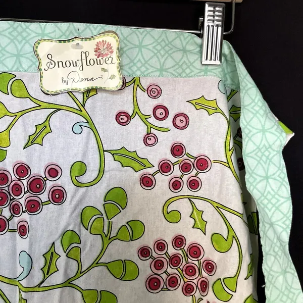 NWT‎ Sunflower by Dena floral leaves vintage apron cooking women's size small - Image 2