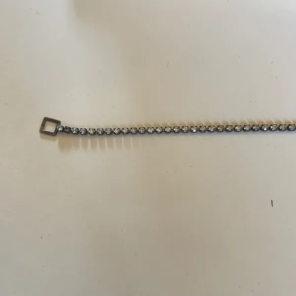 Tacoa Vintage Silver Faux Diamond Tennis Bracelet - Image 5